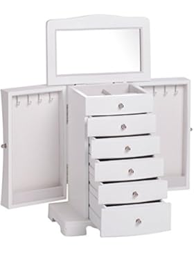 ROWLING SCHMUCKKASTEN Schmuckkästchen Holz Schmuckkoffer Schmuckschatulle MG012WT