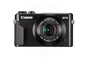 Canon Power Shot G7X Mark II 20.1 MP Digital Vlogging Camera (Black) with 1-inch CMOS Sensor and 4.2X Optical Zoom