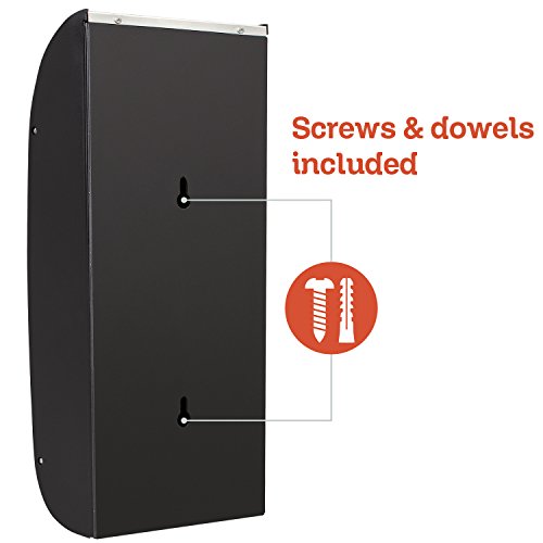 Wonder Worker Idea Tütenhalter Wand Beutel Halter Recycler Bag Organizer Edelstahl - 5