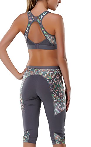 Yvette Damen Sport-BH, hochwirksam, bedruckt #080108 - 6