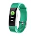 Produktbild Mirabellini HR Fitness Tracker Activity Watch und Pulsmesser Wasserdicht Smart Armband Bluetooth Schrittzähler Kalorienzähler für Kinder/Frauen / Männer