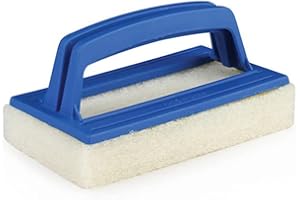 RockWaterAir™ Scrubbing Pad - Pool Wall Brush, Sponge Pool Scrubbing Brush Soft Hot Tub Cleaning Brush Pool Sponge Cleaner with Handle for Swimming Pool Pond Spa