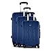 Produktbild JLS Set de 3 Valises chariot - ABS - 4 roues - 75 cm - Bleu