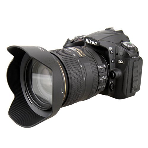 JJC - LH-53 - Pare-soleil   quivalent Nikon HB-53 - pour Nikon AF-S NIKKOR 24-120mm f 4G ED VR