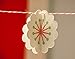 SUNBEAUTY Paper Flower Banner Bunting for Wedding Decoration Birthday Party Baby Shower Hanging Pendant Decor Banner (Flowers-1)