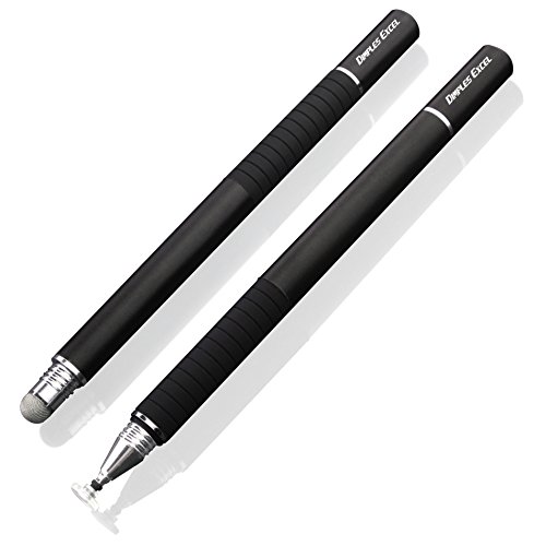 Dimples Excel Präzision Stylus pen Eingabestifte for Ipad Pro Kindle Tablet Touchscreen Smartphone mit Ersatzspitzen (Schwarz + Schwarz) - 6