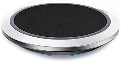 Fast Wireless Charger, Kcpella 10W Qi Portable Wireless Charging Pad for Apple iPhone X 8/8 Plus, Samsung Galaxy S8/S8 + S7/ S7 Edge Note 8 Note 5/S6/S6 edge and Other Qi Enabled Devices (Black)