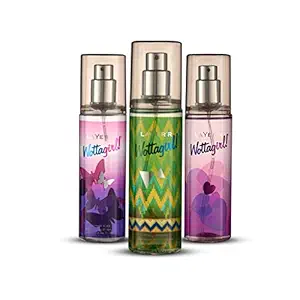 LAYER`R, Wottagirl Secret Crush Spell BoundAmber Kiss Body Spray For Women, aquatic citrus; floral, 60 millilitre