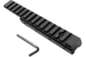 ProWildGear Full Length 155mm Rail Mount Scope Base 11mm to 20mm Dovetail Rail Adapter for Picatinny