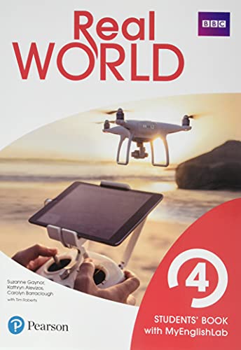 Real World 4 Students Book Print & Digital Interactive Students Book - MyEnglishLab Access Code