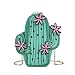 Produktbild Underleaf Frauen Tasche Mini Kette Schultertasche Mädchen Stickerei Blume Kaktus Tasche Telefon Geldbörse Crossbody Messenger Bags