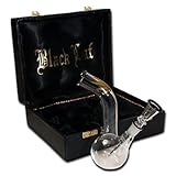 Black Leaf Glass Bong in the boot height 170mm 14.5mm - PatchouliWorld (Kitchen &amp; Home)