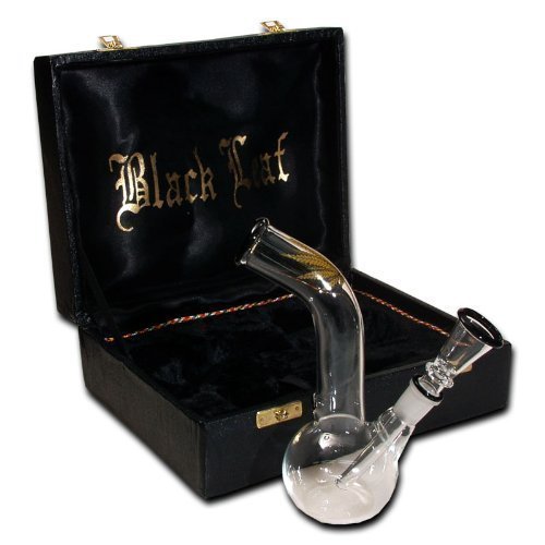 Black Leaf Glasbong im Koffer Höhe 170mm 14,5er Schliff - PatchouliWorld