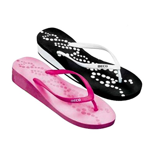 Preisvergleich Produktbild SCHLAPPEN SCHWARZ-WEISS GR.41