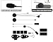 Produktbild Ersatz-Kit für Interphone XT/MC Serie - Comfort Audio Kit - FullFace + Universal-Headset, Klebe- und Klemmhalterung, Klettpads, Schraubenzieher und Mikrofon-Windschutz - Ergänzungsset
