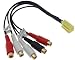 Produktbild Line OUT mini ISO Verstärker Adapter Audi Seat Skoda VW Blaupunkt Becker Stecker