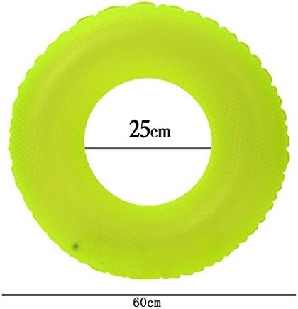 Swimming circle adult thickening male and female inflatable life buoy increase children under the armpit circle circle , green , 25