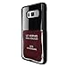 Produktbild 001693 - Designer Nail Polish Deep Red Burgundy Design Samsung Galaxy S8 Hülle Fashion Trend Case Back Cover Metall und Kunststoff - Schwarz