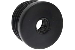 VITAL PARTS Pack of 10 Plastic Threaded Tube Inserts, Round Threaded Inserts M10, 18mm - 25mm Diameters (25mm)