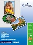 Resistente al agua 100 hojas de papel fotográfico 10 x 15 cm, 260 g/m² papel fotográfico: muy brillante, impermeable, compatible con todas las impresoras de corriente Ink Jet y fotos de EtikettenWorld BV