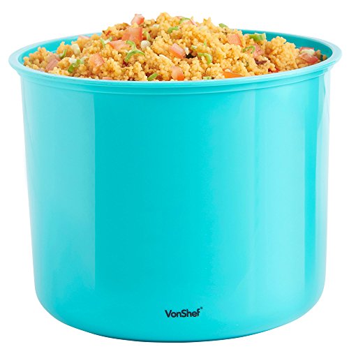 VonShef Mikrowellen-Reiskocher – 2.23 l - 6