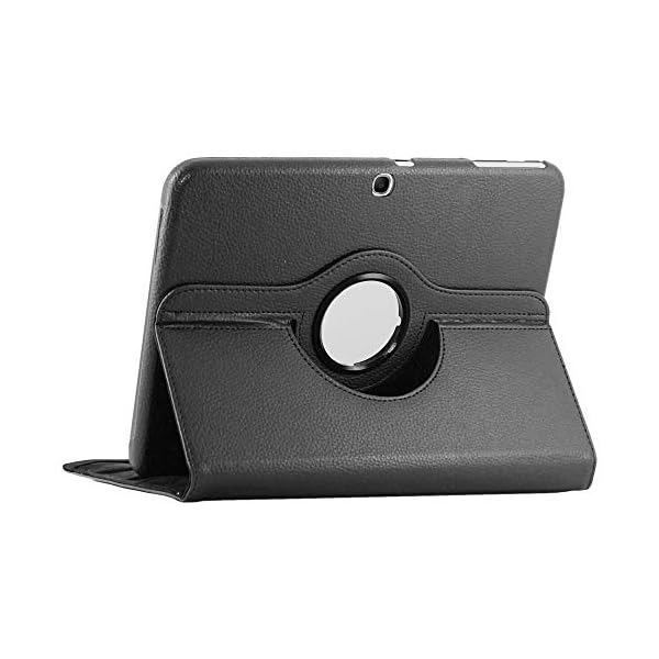 ebestStar - Funda Compatible con Samsung Galaxy Tab 3 10.1 GT-P5210, 10 P5200 P5220 Carcasa Cuero PU, Giratoria 360…