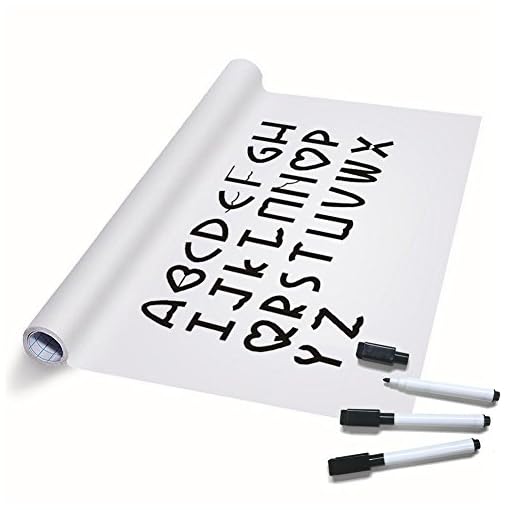 Papel Adhesivo De Pizarra Para Pared 43 X 200 Cm Escuela Y Oficina