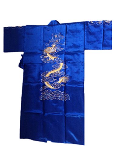 JTC Herren Nachtwäsche Bademäntel Nachthemd Kimono Morgenmantel - 3