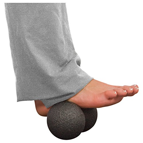 Blackroll Ball DUO ORIGINAL Faszienball Massageball Selbstmassage, schwarz 8 cm - 2