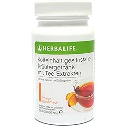 Herbalife Boisson Des Herbes Instantanée avec aux extraits de thé 50 g, goût pêche