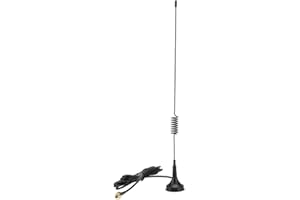 Mavis Laven GSM Outdoor Antenna, 2G/3G/4G GPRS 2.4G/433MHz 12dBi High Gain Antenna with Suction Base, 3m Length