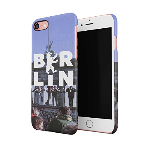 Battle of Berlin Wall Germany Deutschland Brandenburg Freedom Gate Dünne Rückschale aus Hartplastik für iPhone 7 & iPhone 8 Handy Hülle Schutzhülle Slim Fit Case Cover Battle of Berlin Wall Germany Deutschland Brandenburg Freedom Gate Dünne Rückschale aus Hartplastik für iPhone 7 & iPhone 8 Handy Hülle Schutzhülle Slim Fit Case Cover