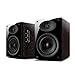 Price comparison product image Swan Speakers 2.0 Powered Bookshelf Speaker - Black/Rosewood
