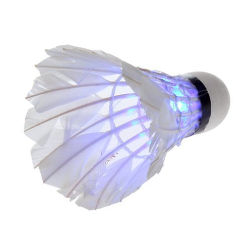SODIAL(R) LED Federball 4 Federbaelle in einer Box fuer Nacht Sport - 4