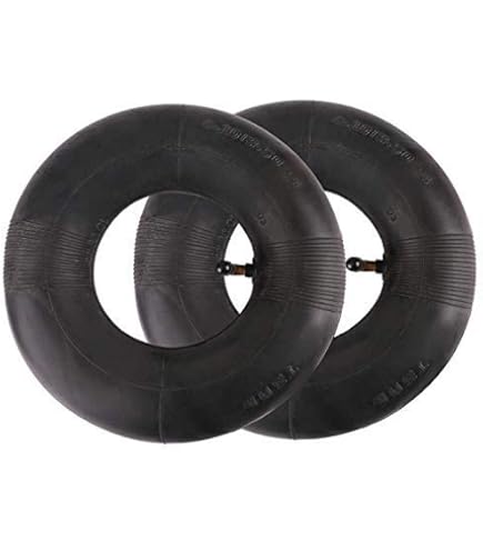 Camera D'Aria 4.00/3.50-6 Per Carriole, Carrelli E Trattori - Valvola Curva