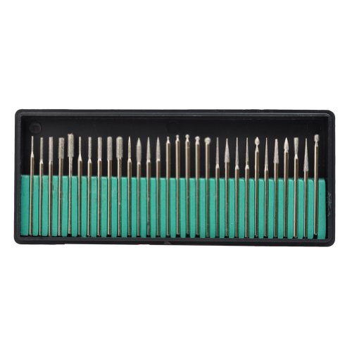 Umiwe(TM) 30 Piece Stainless Steel Manicure Pedicure Electric Nail Drill Bit Set With Umiwe Accessory