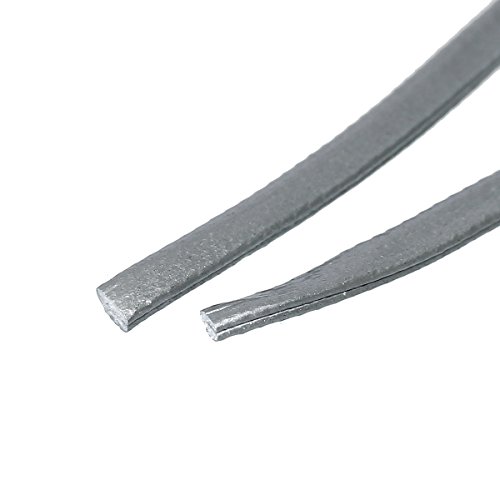 40m PU Lederband in einer Kordel, silber 2mm breit - 3