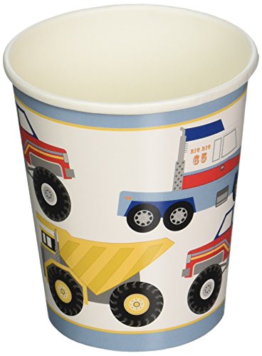Meri Meri Pappbecher Baustelle - aus der Serie 'Big Rig' von Meri Meri