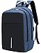 Produktbild WIEAYUMEI Notebooks Rucksack Anti Diebstahl fürs Zubehör ergonomisches Design Reiserucksack Schulrucksack Laptop Rucksack für für 15,6 Zoll Laptop Business mit USB-Anschluss Blau