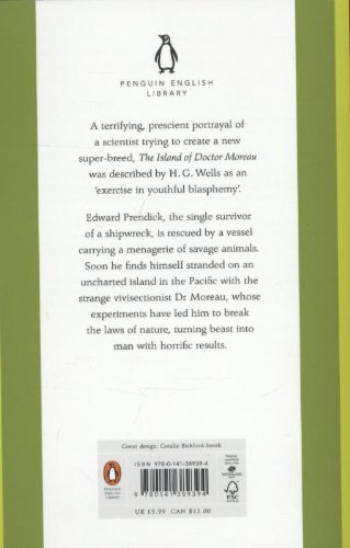 Book's Cover of The Island of Doctor Moreau