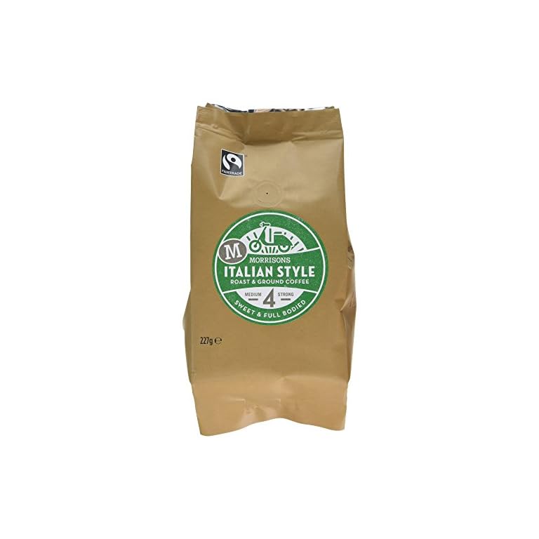 Morrisons Fairtrade Italian Style Roast and Ground Coffee, 227 g Best Coffee Maker