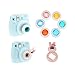 Produktbild Tiessic Instax Mini 9 Kamera Zubehör Bundle für FujiFilm Instax Mini 9 8 8 + Kamera mit Mini 9 Case/Album / Selfie Objektiv/Filter / Wandbehang Frames/Film Frames ETC (Flamingo)