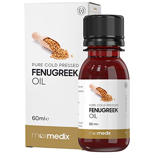 HUILE DE FENUGREC pour L'AUGMENTATION MAMMAIRE | 100% NATUREL et PURE - Pressée à Froid | AUGMENTATION DE LA POITRINE | Pour des seins plus gros, plus fermes et plus beaux | Bouteille 60ml