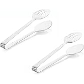 SignoraWare Kitchen Tools Stainless Steel(Food Grade) Heavy Gauge(1 MM) High Gloss Kitchen Bread Tong/Grlling Chimta Tong/Sal