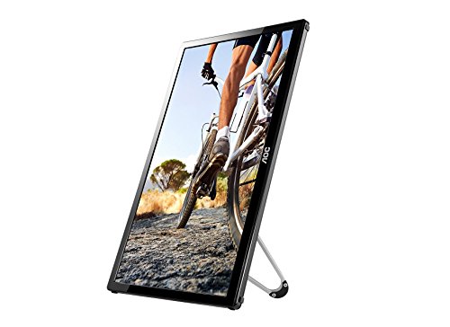 AOC Monitores E1759FWU - Monitor de 17   resoluci  n 1600 x 900 Pixels  tecnolog  a WLED  Contraste 650 1  10 ms  USB 3 0   Color Negro