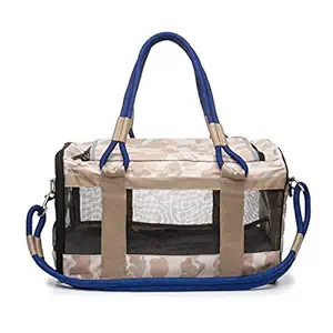 ROVERLUND Airline Compliant Pet Carrier, Travel Bag & Car Seat. Includes Bonus Leash. Stylish. Durable. Two Sizes for Most Pets up to 20lbs.