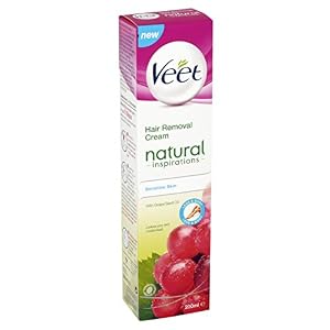 Veet Natural Inspirations Hair Removal Cream for Sensitive Skin, 200ml - Image 2