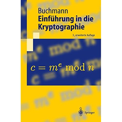 [PDF] Download Einführung in die Kryptographie (Springer-Lehrbuch) Kostenlos