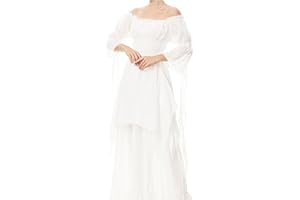 SANGDUT Women’s Retro Medieval Costume Renaissance Dress with Corset Belt, Sexy Halloween Party Costumes Gothic Victorian Long off Shoulder Dress