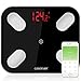 Produktbild Gason S4 Bluetooth Körper Zusammensetzung Monitor Maßstab Smart BMI Body Fat Scale Connect Smartphone App Android oder iOS Display 14 Daten of Physical